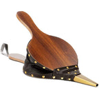 Traditional Wooden Fireplace Bellows