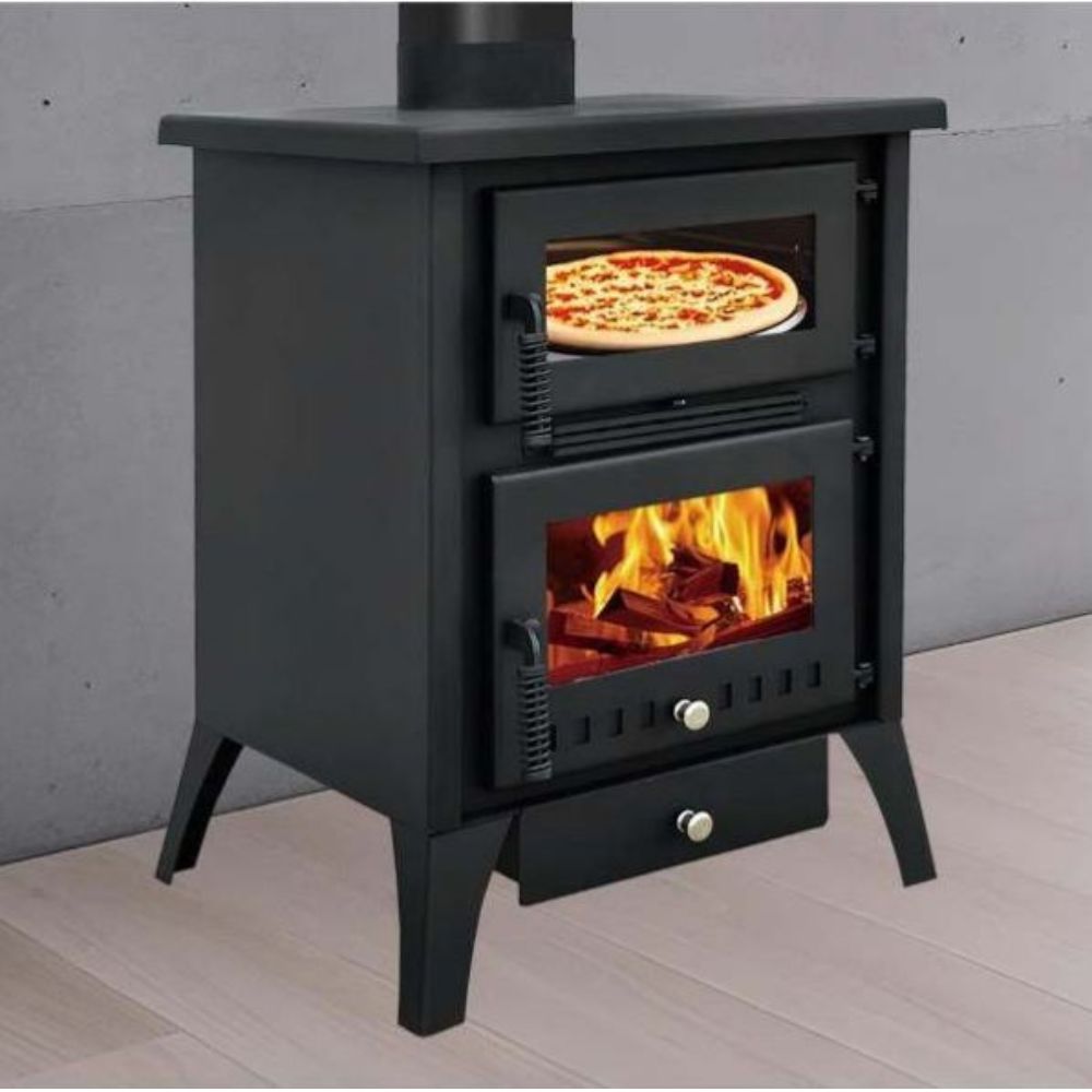 Wood Burning Oven Stove with Fireplace Heater